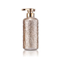 Pet premium patterned shampoo bottle, new cosmetic 500ml dispensing bottle for shampoo, conditioner, and body wash