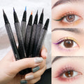Xixi starry eyeliner - fine tip, ultra-fine. waterproof, sweat-proof, smudge-proof eyeliner pen for beginners. extra fine, quick-drying liquid eyeliner