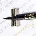 Novo clear & smooth liquid eyeliner - waterproof, sweat-proof, long-lasting, smudge-proof eyeliner pen for beginners (hard tip)