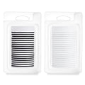 popular false eyelashes adhesive strips replacement large capacity waterproof anti-sweat segmented self-adhesive transparent jelly eyelash adhesive strips