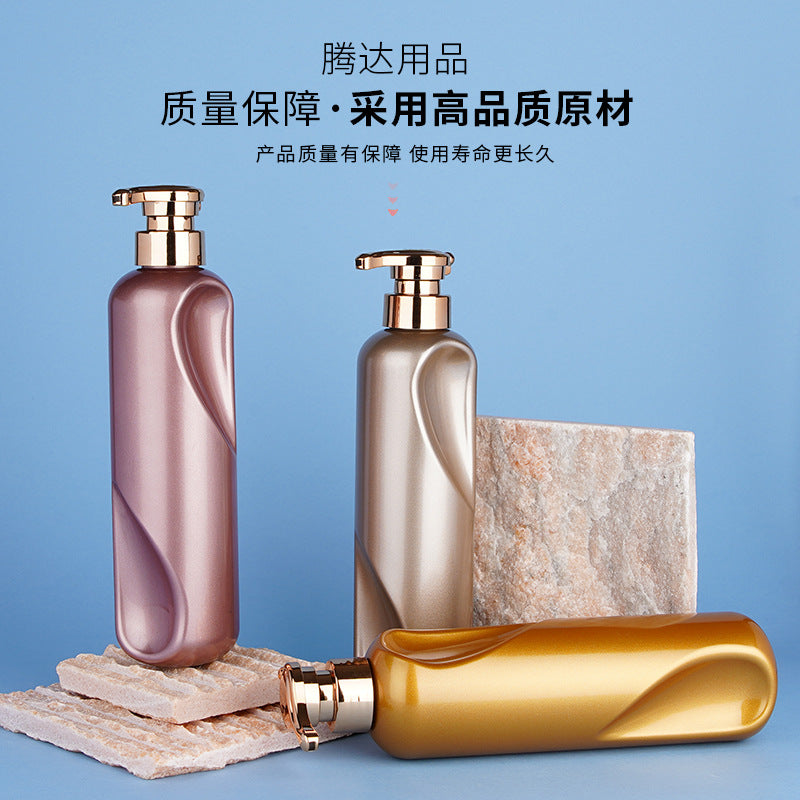 Pet shampoo dispenser bottle, press-type shower gel/lotion/hand soap bottle, plastic bottle, 500ml shampoo bottle
