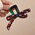 Dopamine drip oil stereobows streamer new arrival hair clip classy sense easiest for match shark hair clip back of head hair