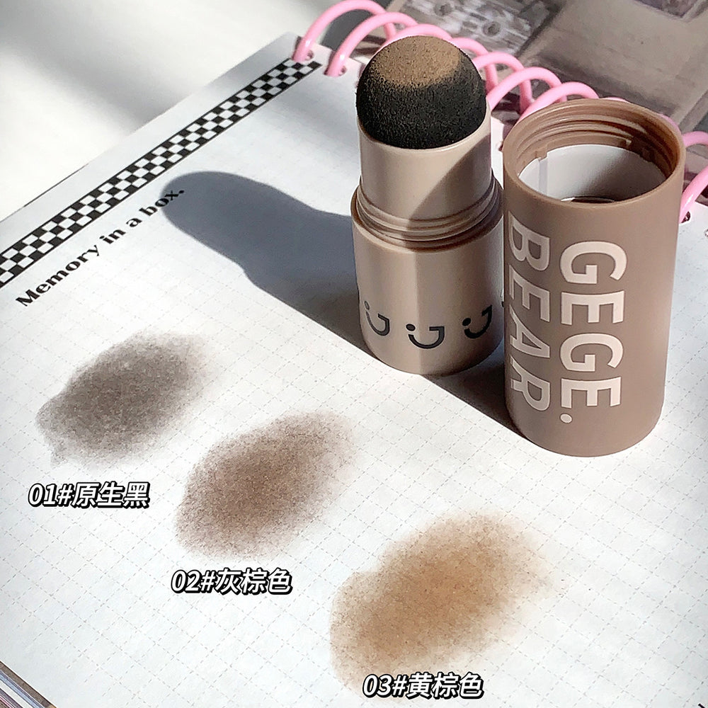 Gege bear hairline powder - conceal, fill, and define: perfect for hairline, forehead, sideburns, and contouring