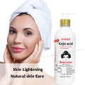 kojic acid body lotion - moisturizing, smoothing, and nourishing skin. long-lasting fragrance. factory direct, 500ml