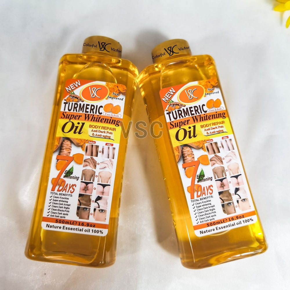 bestselling turmeric essential oil 500ml - body massage oil, brightening & moisturizing turmeric oil - wholesale for export