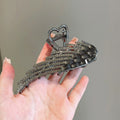 Classy rhinestone wings shark clip elegant female back of head large plate hair clip hair clip hair accessories hairpin