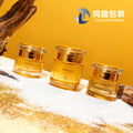 Custom cosmetic glass bottle set packaging, 50g skin care cream glass jar, cream jar - direct from the manufacturer