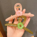 Extra large 13cm flower hair clip shark clip grab clip elegant hair clip for large hair volume on the back of the head hair clip hair clip