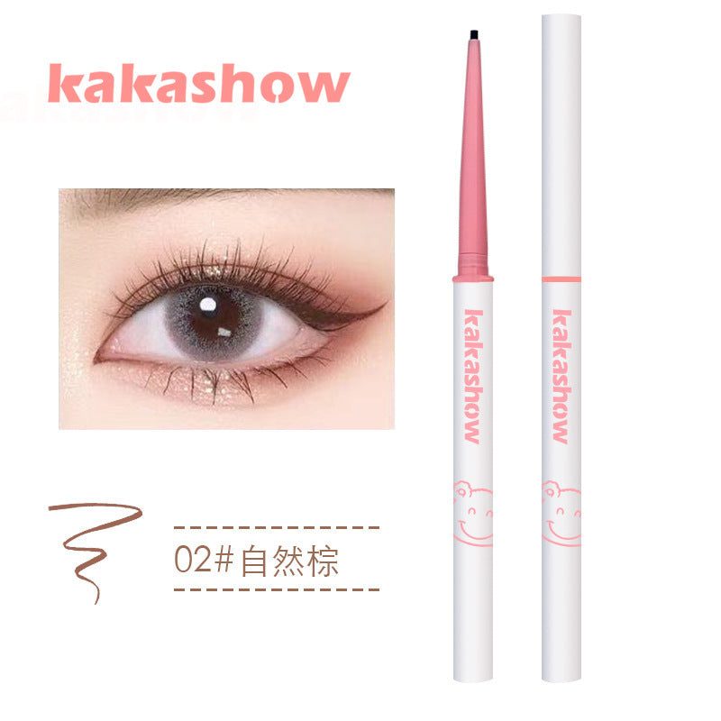Kakashow gel eyeliner pencil - easy to apply, waterproof, sweat-proof, smudge-proof, colorful eyeliner for beginners