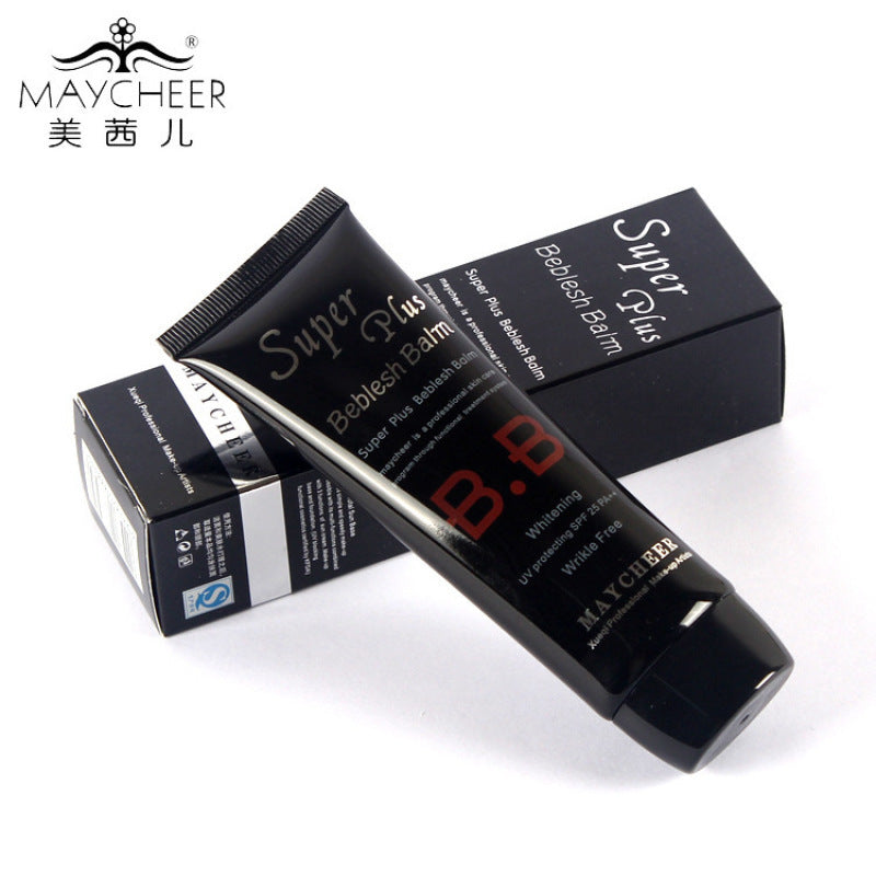 Maycheer triple action bb cream 60ml - hydrating, moisturizing, and concealing for a flawless nude look