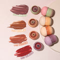 Novo little mushroom milk jar lip jelly lipstick - hydrating, moisturizing, fades lip lines, creates a glassy, mirror-like, dewy lip glaze