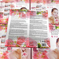 rose beauty salon skincare set - 5-piece massage skincare kit - wholesale for export