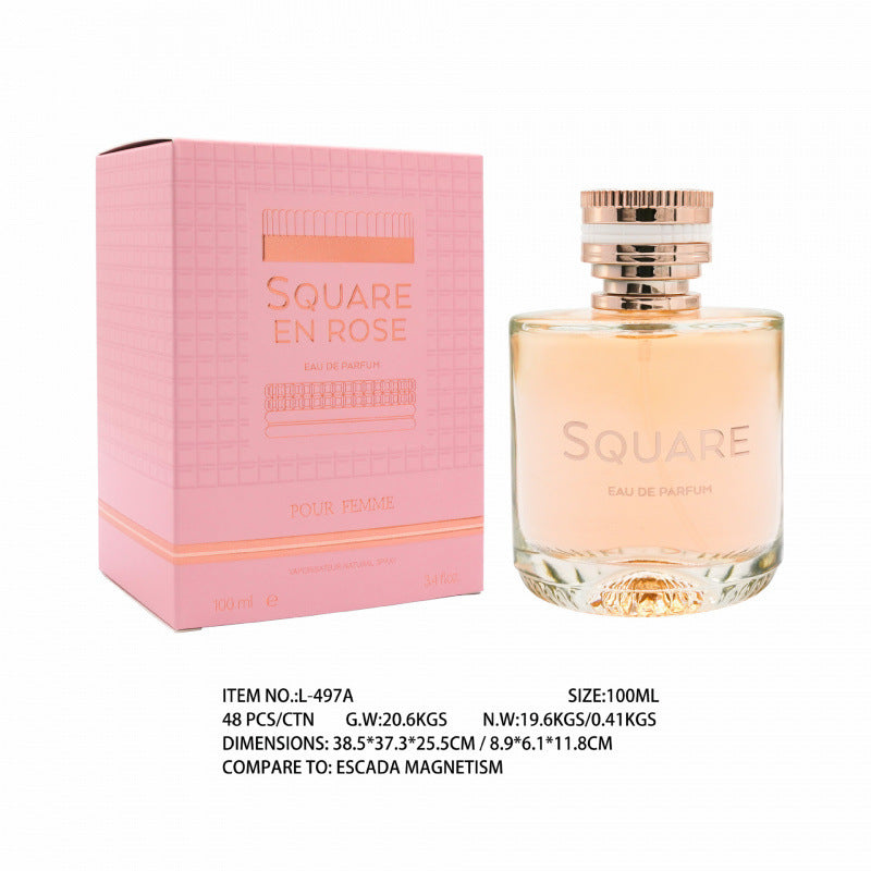 Bestselling fragrance alternative: amazon hot-selling women's perfume - cross-border, all-english "perfume" floral fragrance