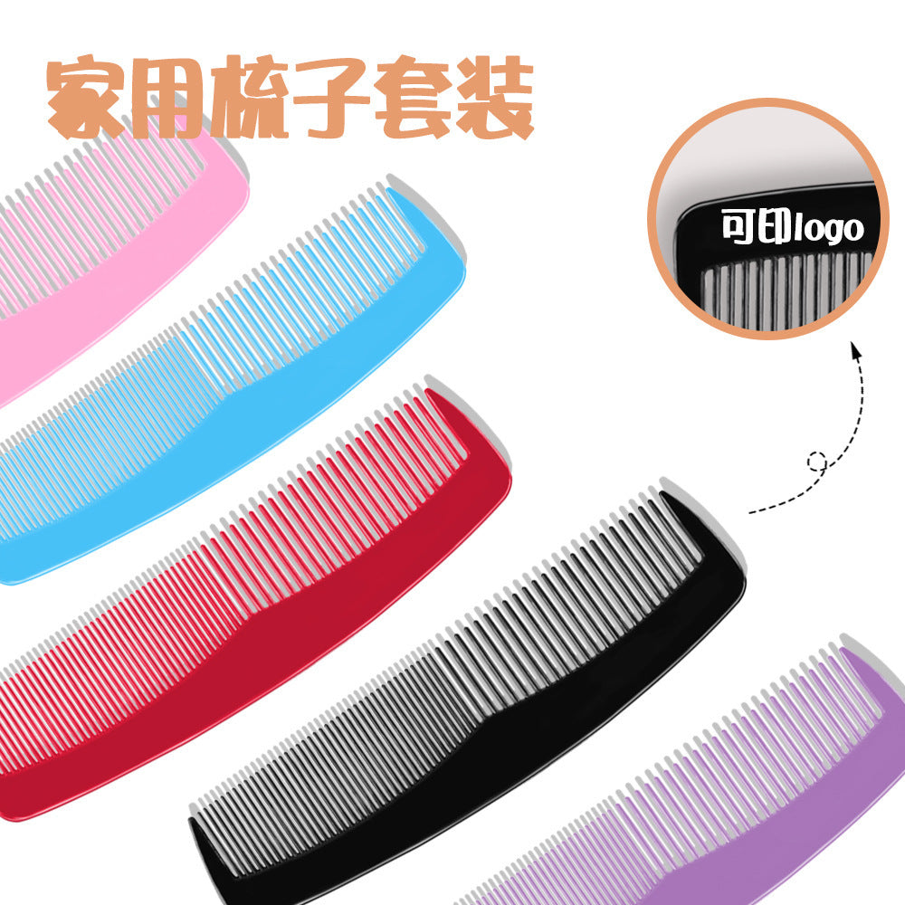 Wholesale mini pocket combs - dual-sided comb with fine and wide teeth - beard comb - hotel comb - hair styling & smoothing