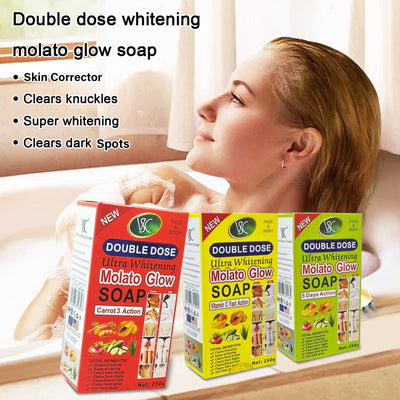 english molato glow soap fruit vc soap 250g cleansing and rejuvenating aromatherapy bath soap
