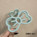 Frosted cat blue-9cm