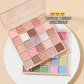 Capel 25-color lucky eyeshadow palette - shimmering, fine glitter, milk tea earth tones - affordable eyeshadow for students