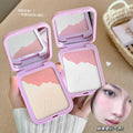 Gege bear clear and brightening blush powder combination waterproof oil control long-lasting makeup nature contouring all-in-one palette