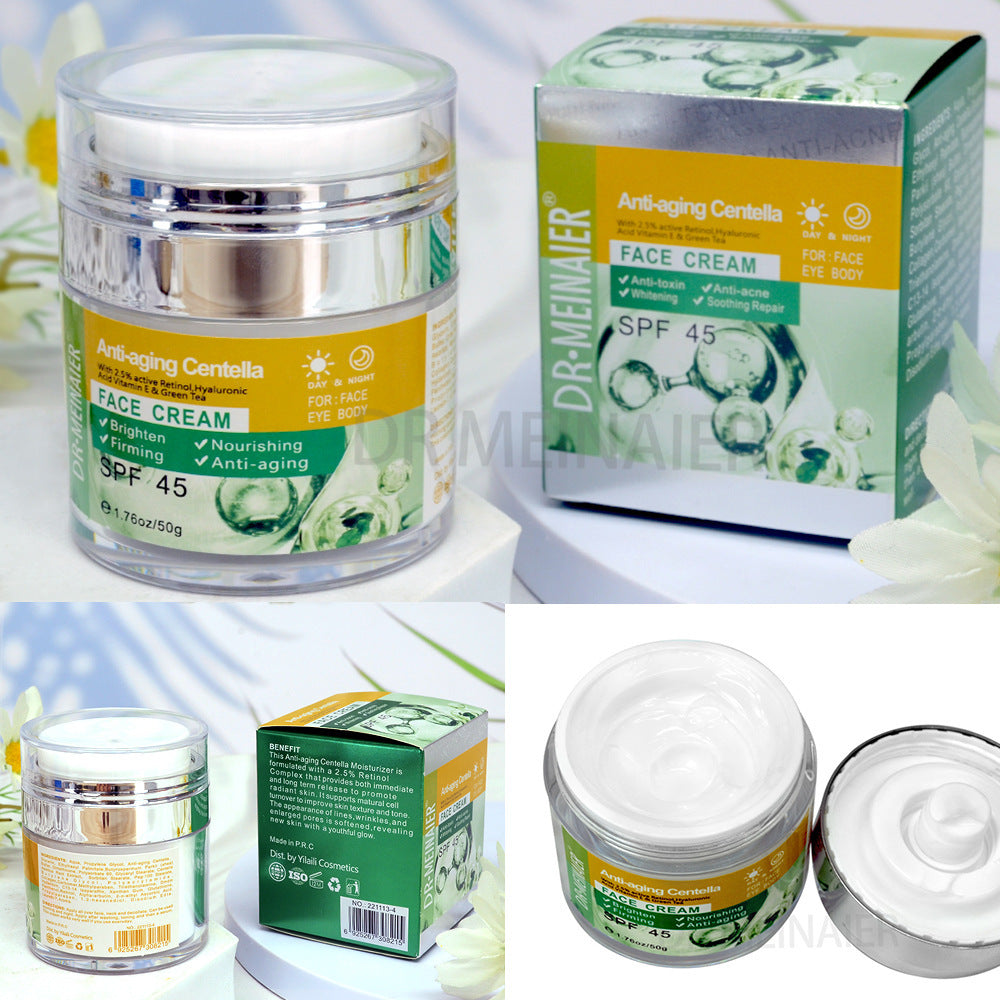 hyaluronic acid collagen facial cream hydrating and moisturizing turmeric retinol moisturizing cream 50g foreign trade wholesale