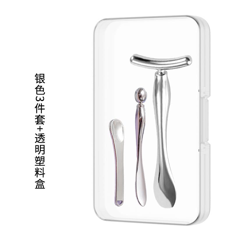 Factory direct metal eye cream spoons - cosmetic beauty tools - zinc alloy eye cream applicators - facial massage sticks
