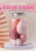 popular beauty egg drift bottle 7-piece powder puff set beauty egg air cushion cotton makeup sponge