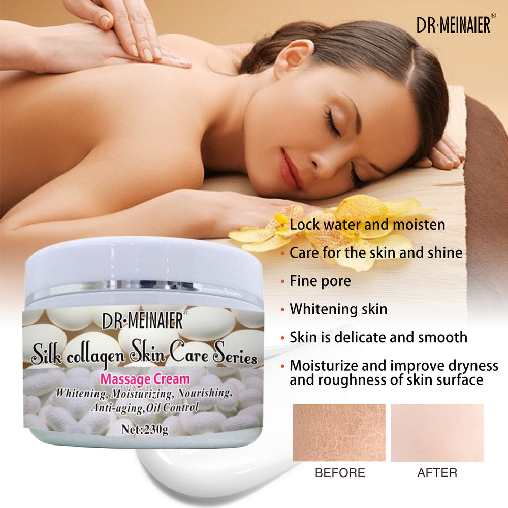 export hyaluronic acid massage cream - gentle and soothing facial and body massage cream - skincare product 230g wholesale