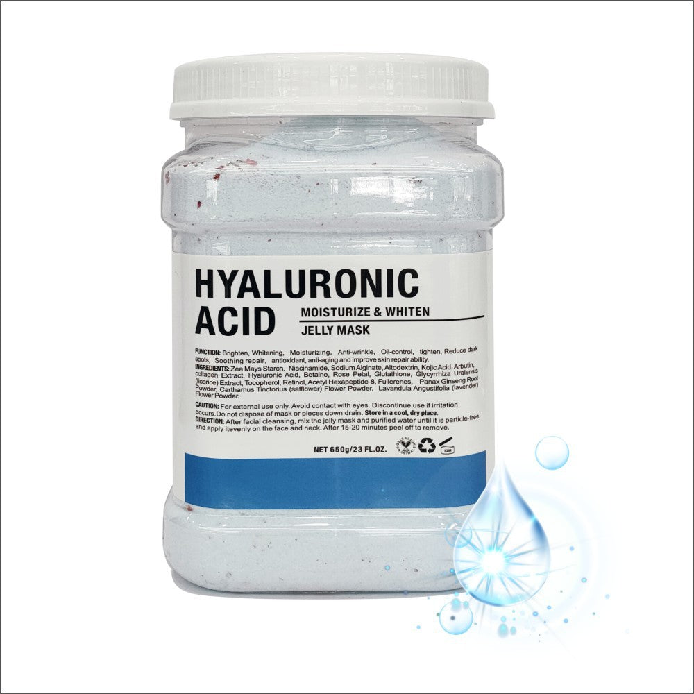 petal crystal jelly mask powder hyaluronic acid water light vampire brightening soft mask powder 650g foreign trade