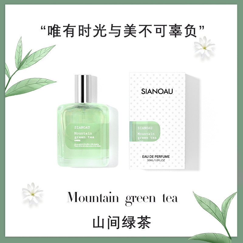 Pure gardenia first impression in stock new arrival women's perfume long-lasting light fragrance 30ml mountain green tea one piece dropshipping