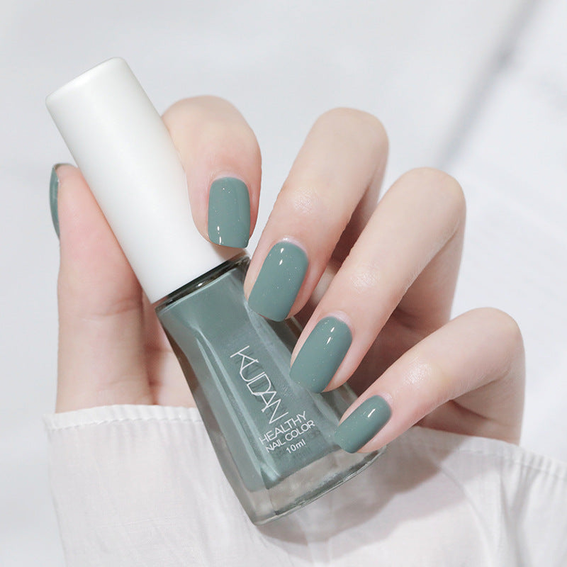 Kudan water-based nail polish 10ml - no bake, long-lasting, peel-off, clear base coat - wholesale from manufacturer
