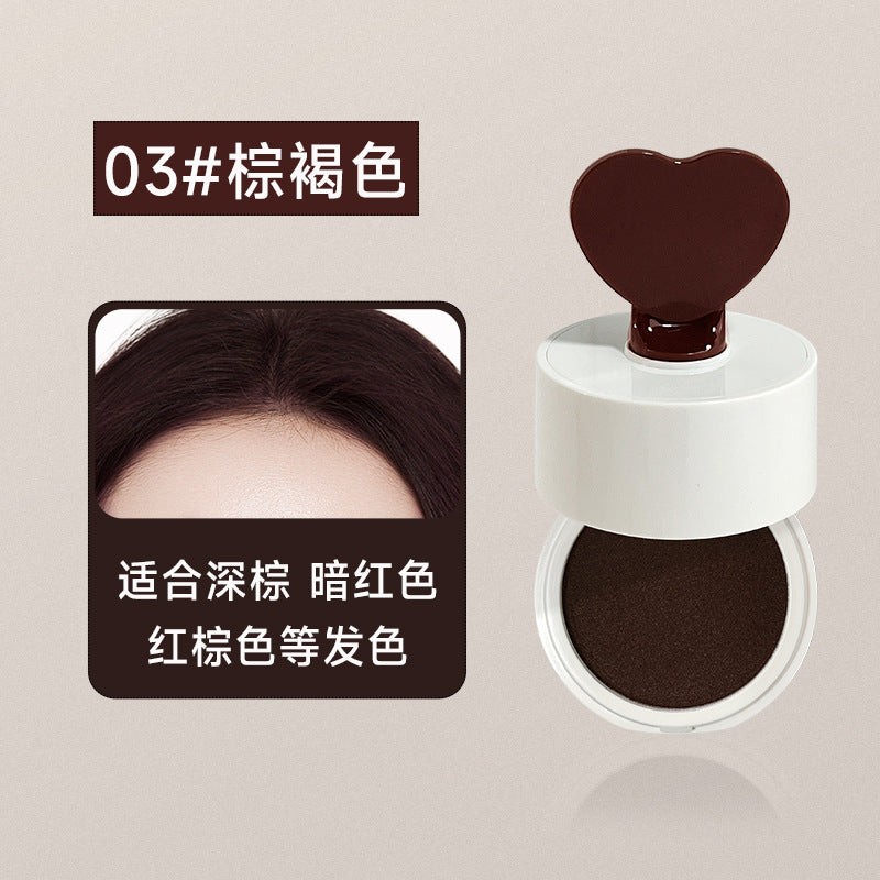 Kakashow hairline powder - conceal hairline, fill in thinning hair, cover bald spots, waterproof & sweatproof, shadowing & contouring powder