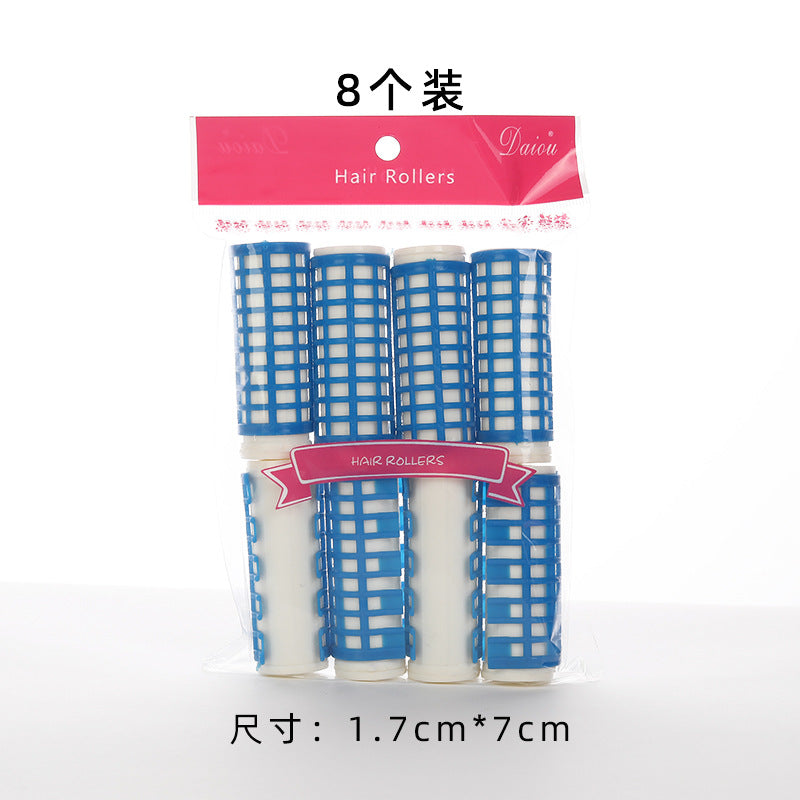 Factory direct sales heated hair rollers, plastic hair rollers, hot water hair rollers, snap-on cross-border curling irons, spot wholesale