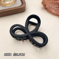 Three-ring matte black-8cm