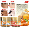 face cream turmeric face cream 100g brightening, blackening, moisturizing, hydrating, firming almond moisturizing milk