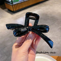 Bow gold label black [12cm]