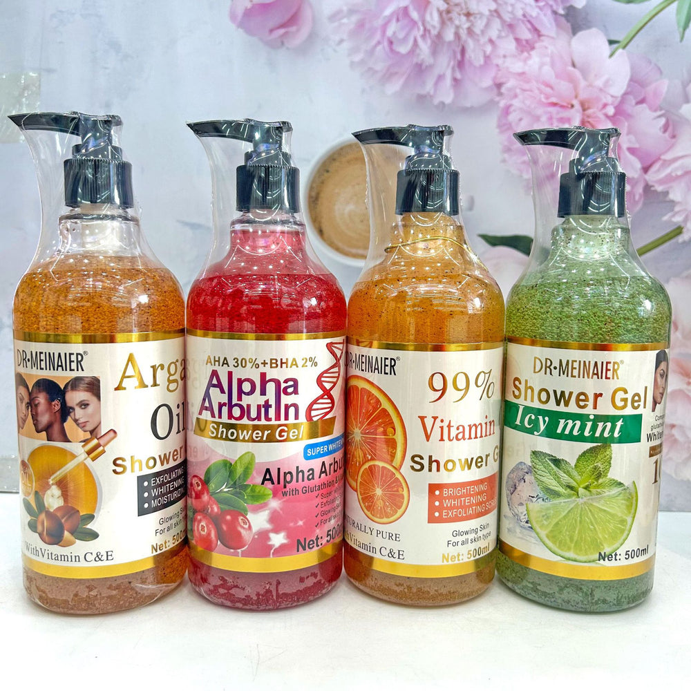 exclusive supply of silky skin arbutin shower gel 500ml rich foaming carrot cleansing milk