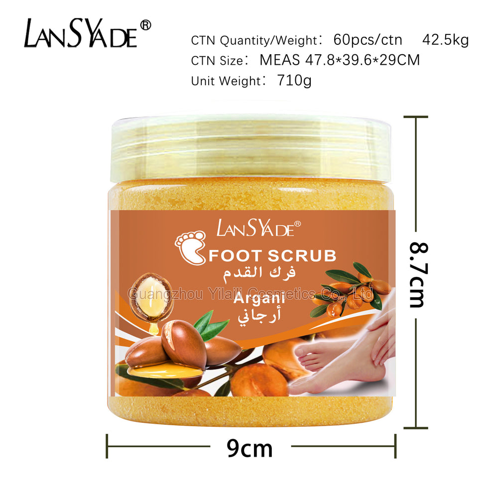 foot scrub bath salt fruit fragrance scrub body chicken skin cleaning calluses exfoliating wet salt