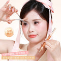 Xixi detachable eyebrow comb, eyebrow scissors, eyebrow razor multifunctional set - beginner's eyebrow shaving kit with macro lens and anti-scratch design
