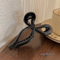 Classy bows clip women's autumnew arrival hair clip large shark clip elegant hair accessories