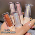 Sweet mint liquid eye shadow pearlescent fine glitter waterproof sparkling highlighter eye shadow liquid
