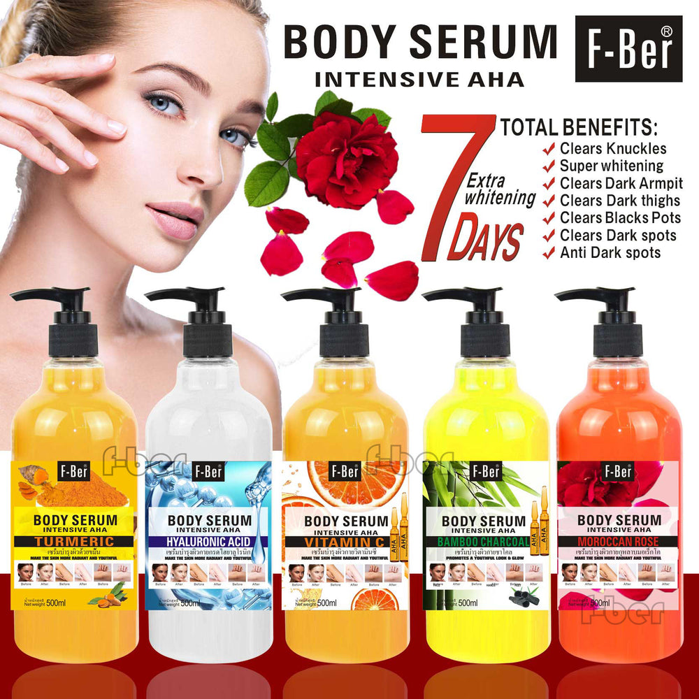 fruit acid liquid repair niacinamide serum moisturizing and brightening black pressure pump arbutin essence 500ml