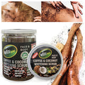can coffee bath salt 500g scrub salt full body bath exfoliating chicken skin bath salt