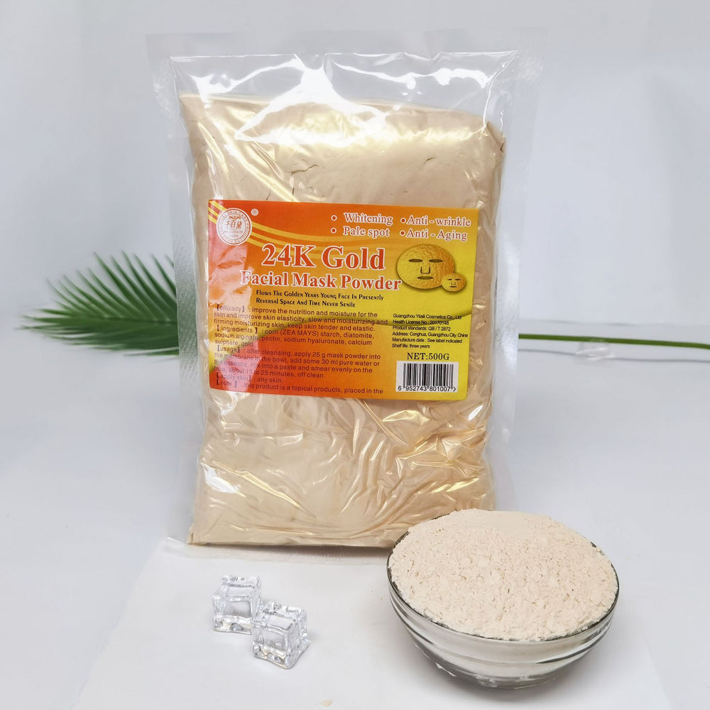 active gold gold soft mask powder to dilute melanin acne marks gold mask powder wholesale gold powder 500g
