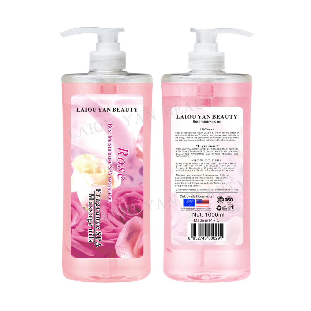 turmeric oil 1000ml, kojic acid oil, facial & body tea tree massage oil, massage & spa, cross-border wholesale