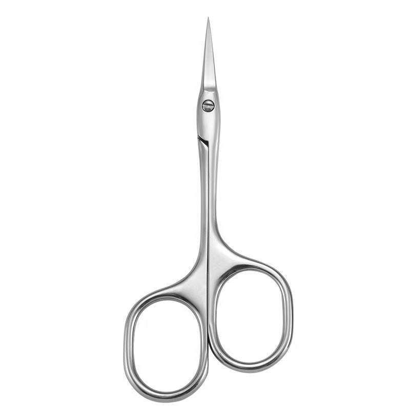 Professional nail art cuticle nipper - ukrainian 3rd generation russian style - pre-treatment nail tool for dead skin removal - beauty scissors