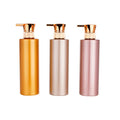 Custom 500ml lotion bottles - press-type hand sanitizer dispenser, refillable plastic bottles for shampoo and body wash