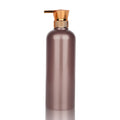 Round shoulder 750ml plastic bottle blow molding press empty bottle pet refill lotion shampoo shower gel bottle
