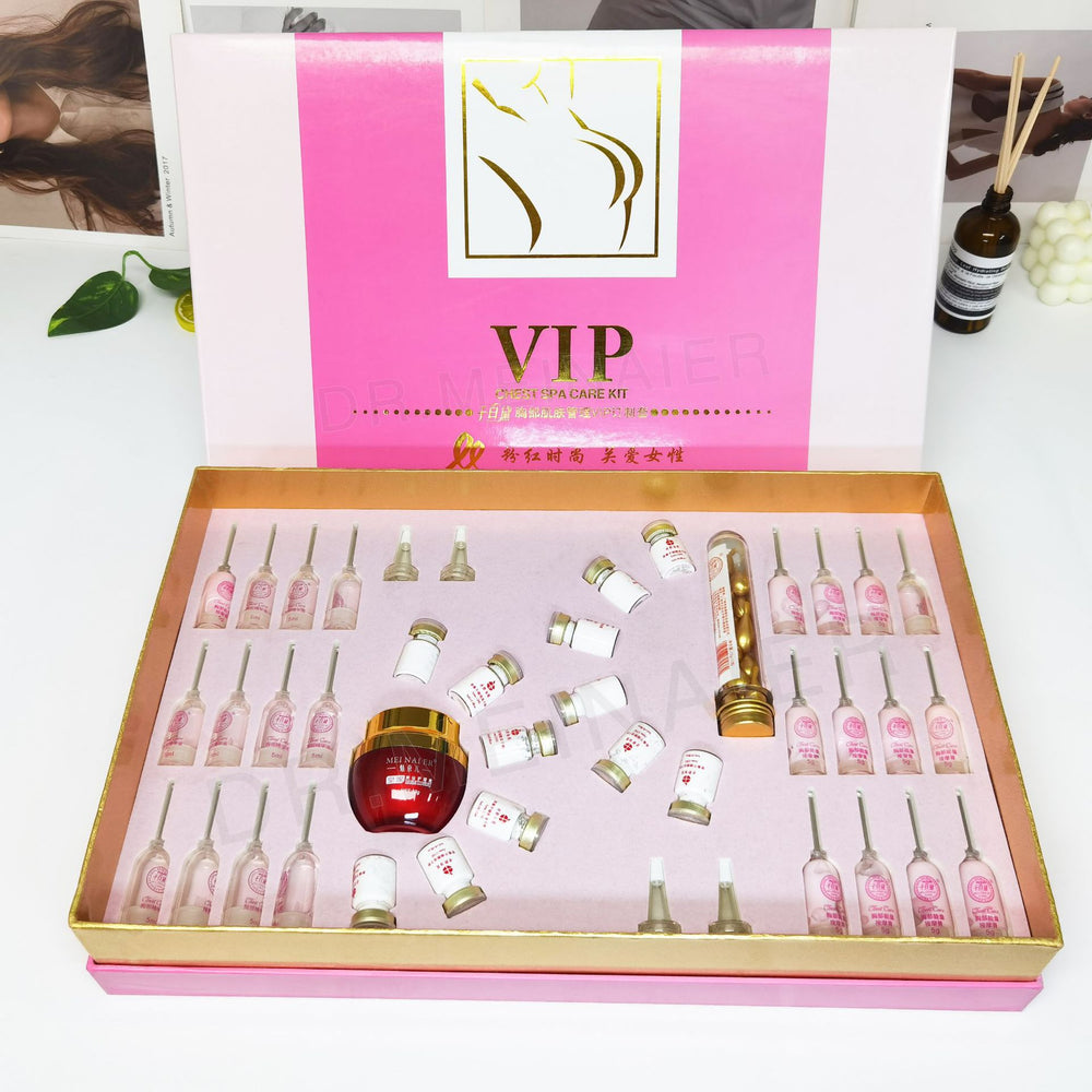 breast skin management kit beauty salon body massage care kit freeze-dried powder breast essence