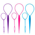 Pointed tail comb, hair pulling needle, pattern hair curler suit, hair braiding tool, steel needle comb, ball head hairdressing styling supplies