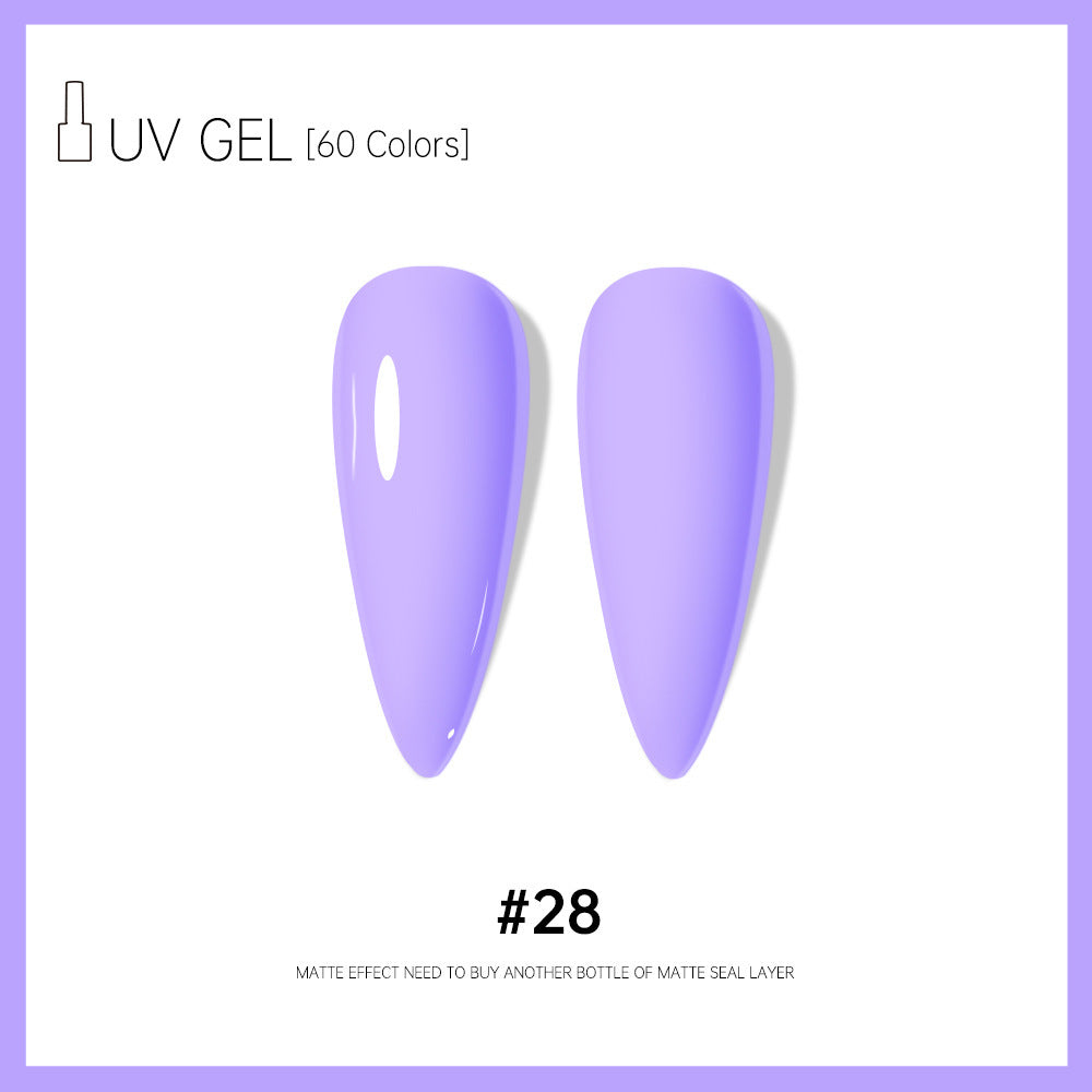 Risyal cross-border exclusive: 60 colors of 15ml gel nail polish - includes basic gel, cat eye gel, and more