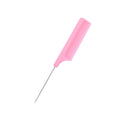 hot-selling 21cm hairdressing steel needle comb, pointed tail comb, plastic comb, pointed tail comb, hairdressing tools, spot wholesale